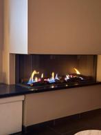 Dru Metro 100XT/2 gashaard - inbouw hoekhaard, Huis en Inrichting, Haarden, Ophalen, Zo goed als nieuw, Inbouwhaard, Gashaard