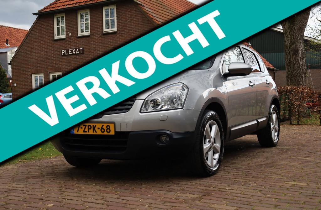 Nissan Qashqai 2.0 Acenta 4WD Aut. | Stoelverwarming | Luxe, Auto's, Nissan, Automaat, Zwart, Leder, Vierwielaandrijving