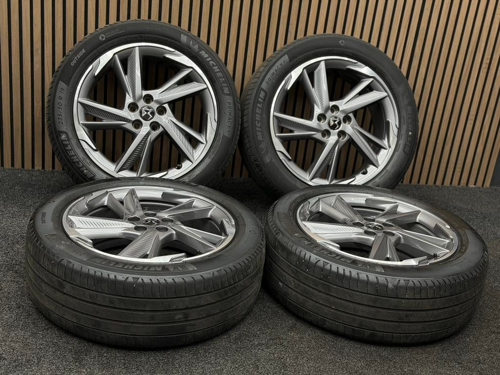 Originele 19 inch Citroen DS7 Crossback 5x108 ET46 Michelin, ., Banden en Velgen, 235 mm, .