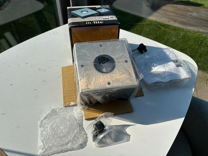 Inlite FLH-006 grondspot nieuw in doos stapelkorting!, Tuin en Terras, Buitenverlichting, Nieuw, Spots, Aluminium, Minder dan 50 watt