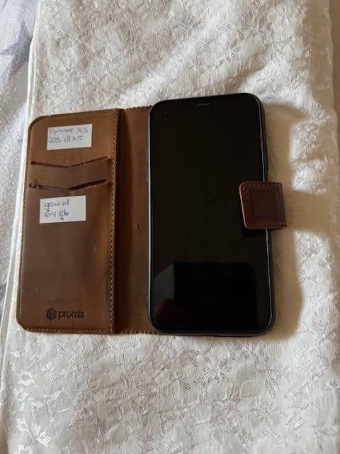 IPhone XS Goud 64 GB  model  IOS18.3.5, Telecommunicatie, Mobiele telefoons | Apple iPhone, Ophalen of Verzenden, Gebruikt, Goud