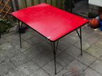 Vintage ELSRIJK tafel, Huis en Inrichting, Tafels | Eettafels, Ophalen, Zo goed als nieuw, Rechthoekig, 50 tot 100 cm