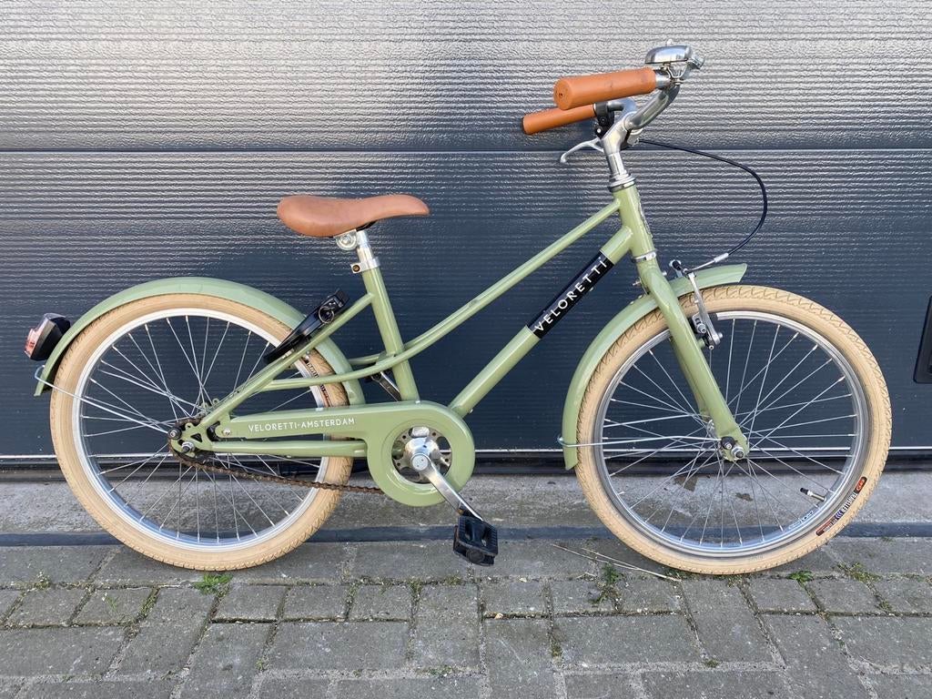 Veloretti junior kinderfiets/20 inch/Desert Moss/NETTE STAAT, Fietsen en Brommers, Fietsen | Kinderfietsjes, Ophalen, Veloretti