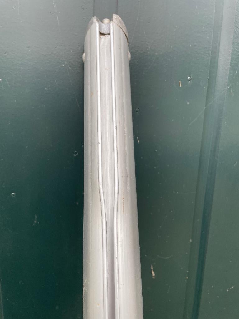 Aluminium giek, Watersport en Boten, Zeilen en Zeiltoebehoren, Ophalen, Gebruikt, Toebehoren, Minder dan 15 m²