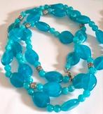 Lange kralen ketting., Ophalen of Verzenden, Zo goed als nieuw, Overige materialen