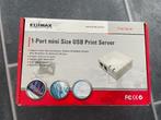 Printserver, 1-Port mini size USB Print Server, PS-1205U, Ophalen of Verzenden, Gebruikt, Overige typen