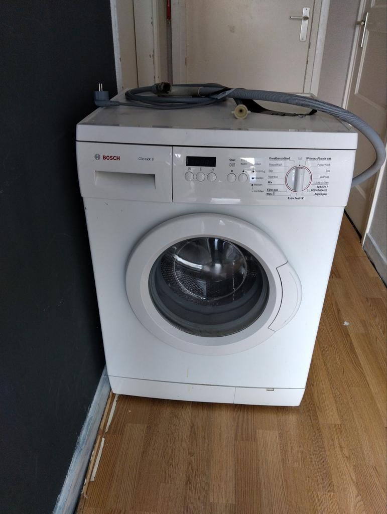 Bosch Classixx 6 Wasmachine - Goed Werkend, Witgoed en Apparatuur, Ophalen, Gebruikt, Wolwasprogramma, Voorlader