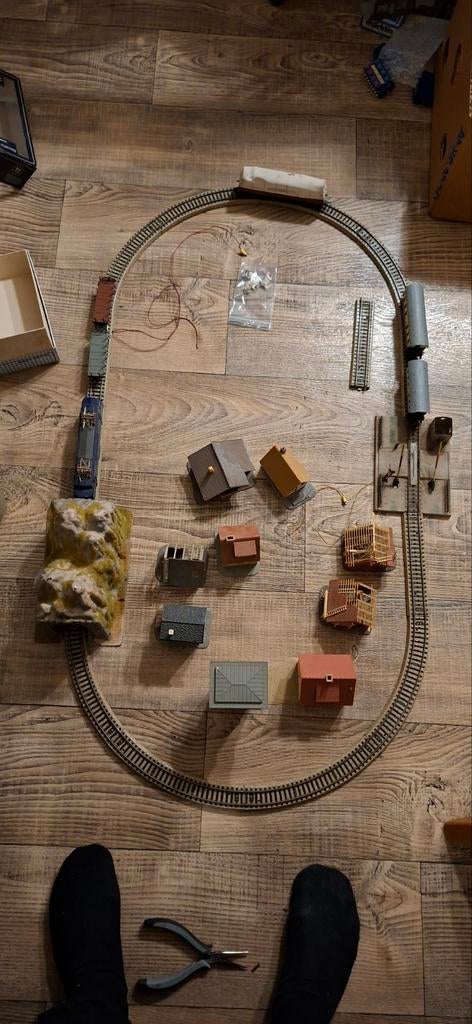 Marklin baan h0 jaren 80, Hobby en Vrije tijd, Modeltreinen | H0, Wisselstroom, Ophalen of Verzenden, NS, Märklin