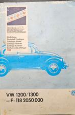 VW Kever Beeldcatalogus 1988, Ophalen of Verzenden