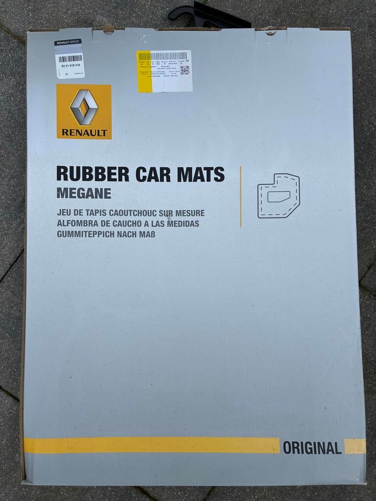 Vloermatten origineel Renault Megane 2023, Ophalen of Verzenden, Zo goed als nieuw