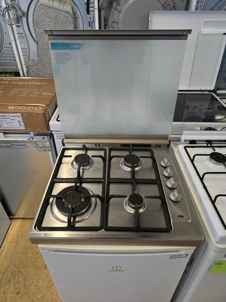 Etna 4 pits vrijstaande gaskookplaat | Rvs | Gratis thuis 🚚, Witgoed en Apparatuur, Kookplaten, Zo goed als nieuw, Vrijstaand