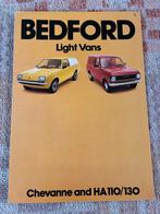 Bedford Light Vans Chevanne en HA110/130 brochure, Ophalen of Verzenden, Zo goed als nieuw, Overige merken