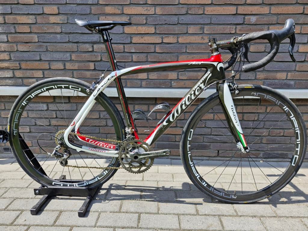 Wilier Cento 1 carbon racefiets maat 55 Campagnolo Record, Fietsen en Brommers, Fietsen | Racefietsen, Overige merken, 28 inch