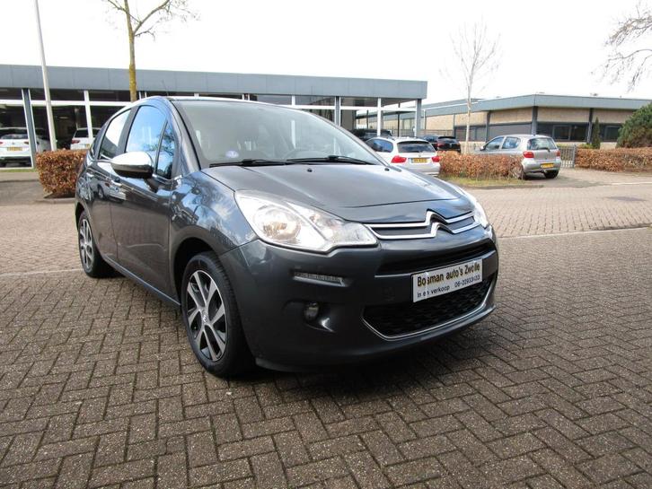 Citroën C3 1.2 VTI 60KW/82PK 2013 Grijs nette Auto rijd goed, Auto's, Citroën, Bedrijf, C3, ABS, Airbags, Airconditioning, Bluetooth