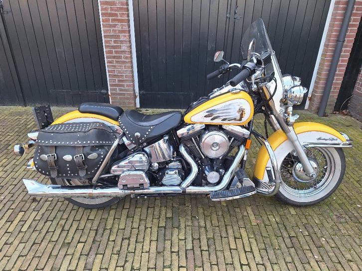 Mooie,complete Harley Davidson Heritage Softail  1994, Motoren, Motoren | Harley-Davidson, Particulier, Toermotor, meer dan 35 kW