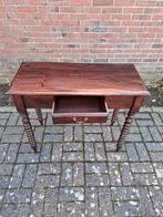 Sidetable / Bijzettafel met lade - 91x76x41 cm, Gebruikt, 75 cm of meer, 60 cm of meer, Rechthoekig