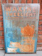 Waxinelichtje Theelicht E.G.Verkade & Zn Zaandam reclamebord, Verzamelen, Ophalen of Verzenden, Gebruikt, Reclamebord