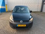 Volkswagen Caddy 1.6 D 55KW 2011 zwart airco, Auto's, Voorwielaandrijving, Euro 5, 74 pk, 4 cilinders