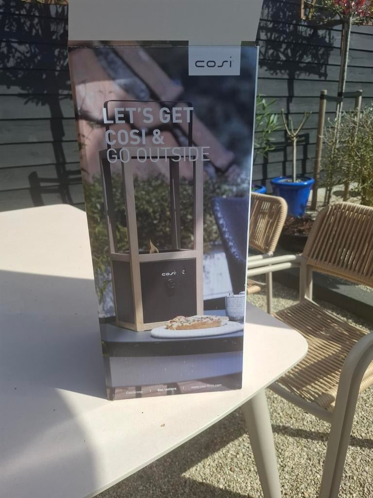 Cosi gaslantaarn, Ophalen