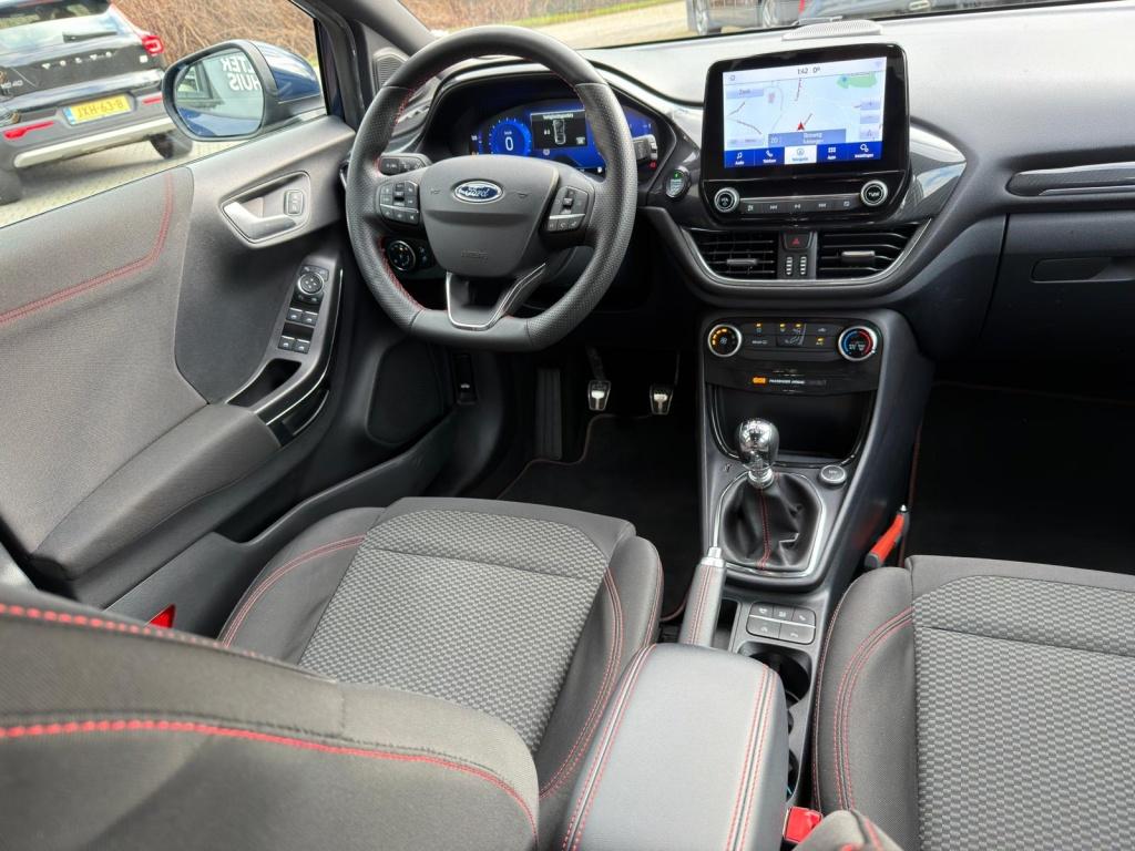 Ford Puma 1.0 EcoBoost Hybrid ST-Line | Carplay | Camera | D, Keurmerk '100% Onderhouden', Stof, Blauw, 23 km/l