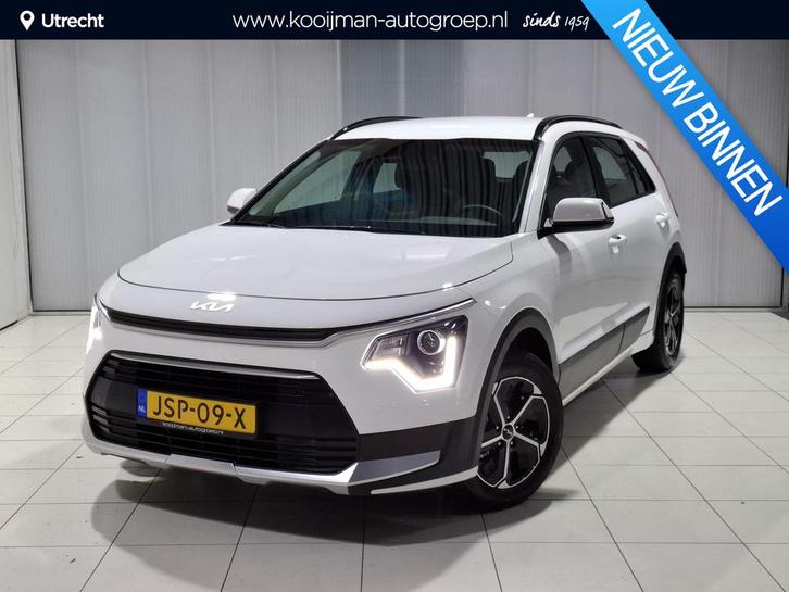 Kia Niro 1.6 GDi Hybrid ComfortLine Navigatie, Apple Carplay, Auto's, Kia, Bedrijf, Te koop, Niro, ABS, Achteruitrijcamera, Adaptive Cruise Control