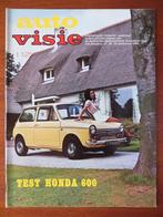 Autovisie 39 1969 Honda 600, Renault 12, Ophalen of Verzenden, Nieuw, Honda