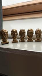 Hoofdjes Vintage verz, Voetbal legendes oa van het  WK 74, Verzamelen, Ophalen, Zo goed als nieuw, Buitenlandse clubs, Beeldje of Poppetje