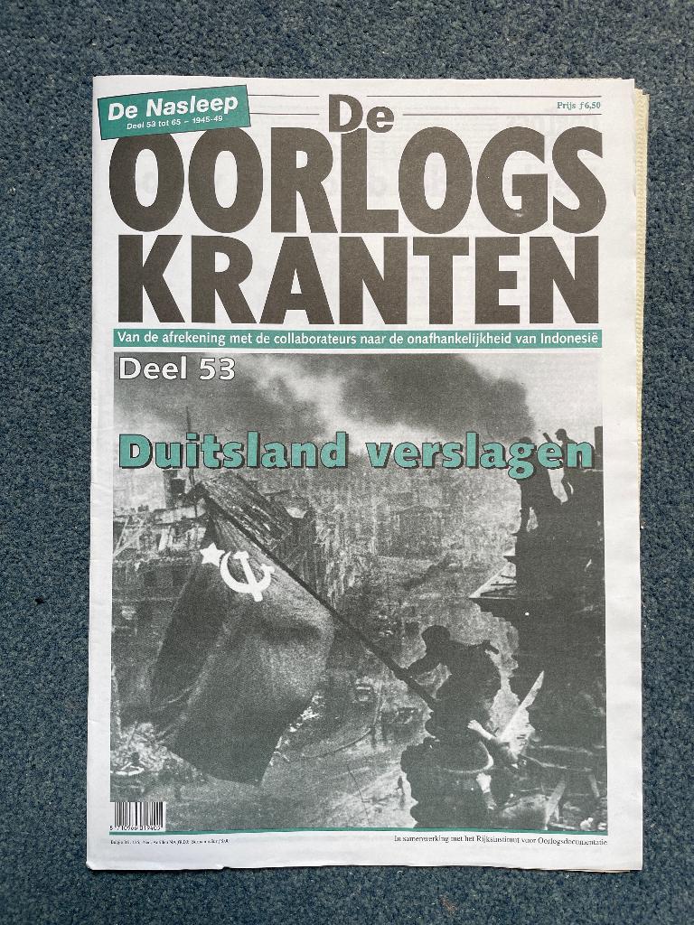 De Oorlogskranten, Boeken, Verzenden, Tweede Wereldoorlog, Zo goed als nieuw, Algemeen