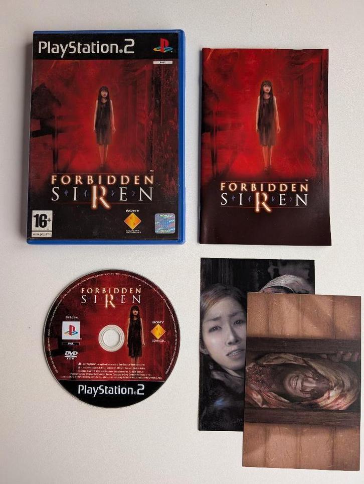 Forbidden siren PS2, Spelcomputers en Games, Games | Sony PlayStation 2, Zo goed als nieuw, Avontuur en Actie, 1 speler, Vanaf 16 jaar