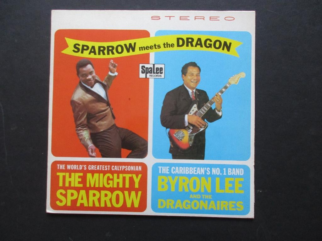 Mighty Sparrow / Byron Lee - Sparrow Meets the Dragon EX, Ophalen of Verzenden, 1970 - 1979, Zo goed als nieuw, 12 inch