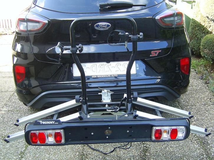 Stabiele kantelbare TwinnyLoad e-Carrier Basic fietsendrager, Auto diversen, Fietsendragers, Zo goed als nieuw, Trekhaakdrager