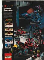 Retro reclame 1991 Lego speelgoed ruimtevaart M:Tron, Verzenden, Overige typen