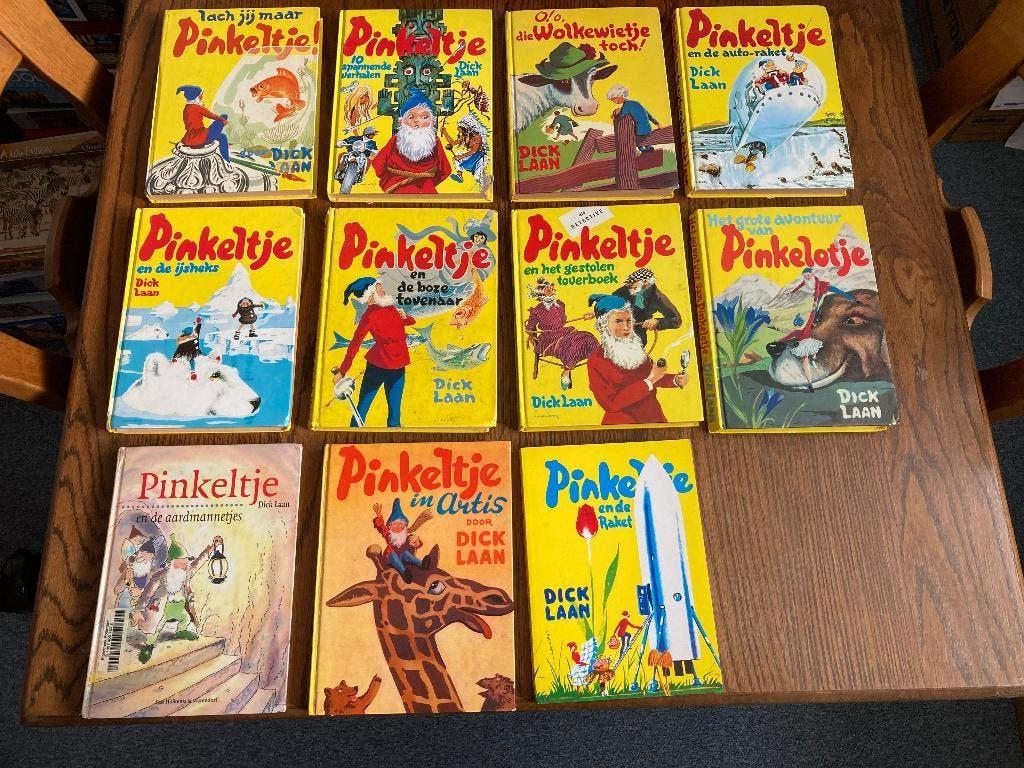 11 boeken van Dick Laan  Pinkeltje, Ophalen of Verzenden, Gelezen, Dick Laan, Fictie algemeen