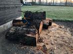 Brandhout stammen, Tuin en Terras, Haardhout, 3 tot 6 m³, Ophalen, Overige houtsoorten, Stammen