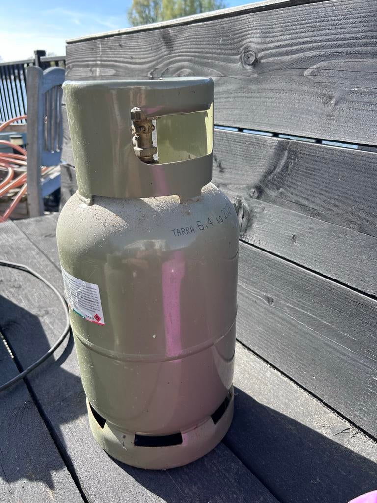 Lege propaan/butaan gasfles 5kg/6kg, Ophalen, Gebruikt