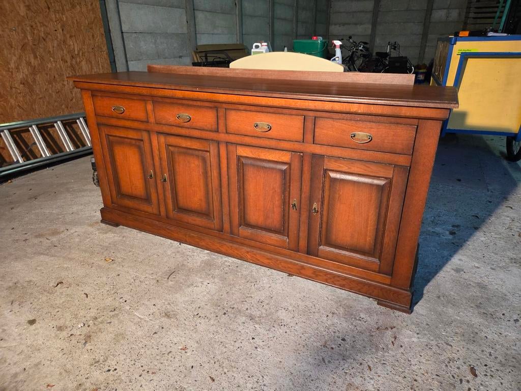 Massief kersenhouten dressoir, kast, tv meubel, Ophalen, Gebruikt, 50 tot 75 cm, 150 tot 200 cm