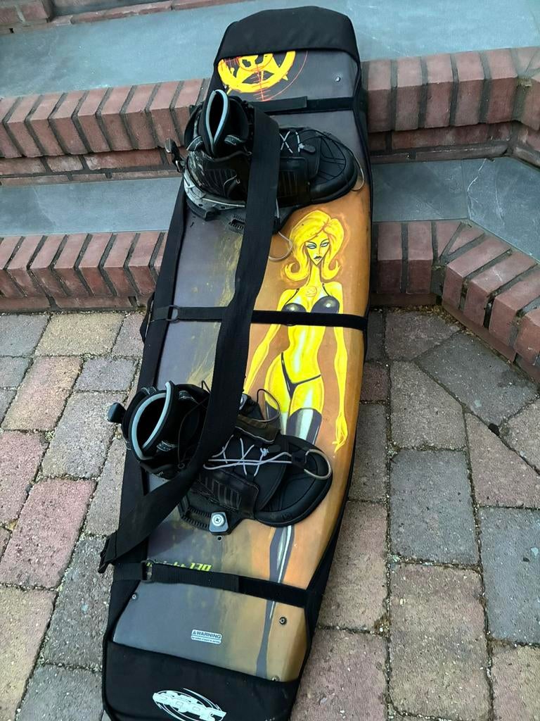 Wakeboard Jobe met hoes, Watersport en Boten, Wakeboarden, Ophalen, Zo goed als nieuw