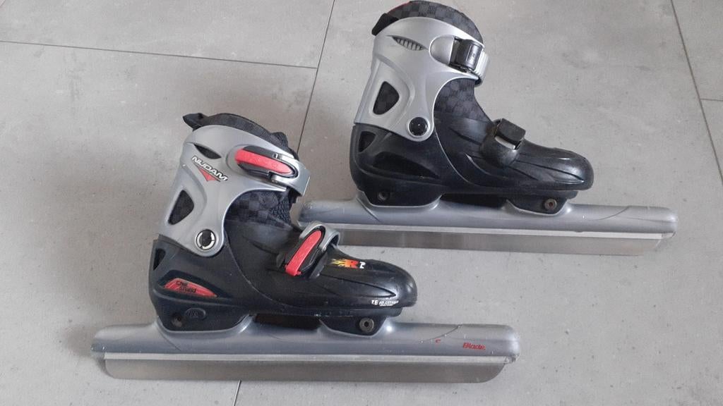 Nijdame verstelbare noren schaatsen maat 34-37, Ophalen of Verzenden, Noren, Nijdam