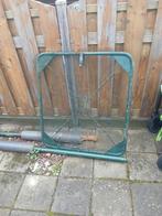 Degelijk tuinhekje met 2 palen erbij, Ophalen of Verzenden, IJzer, Tuinhek