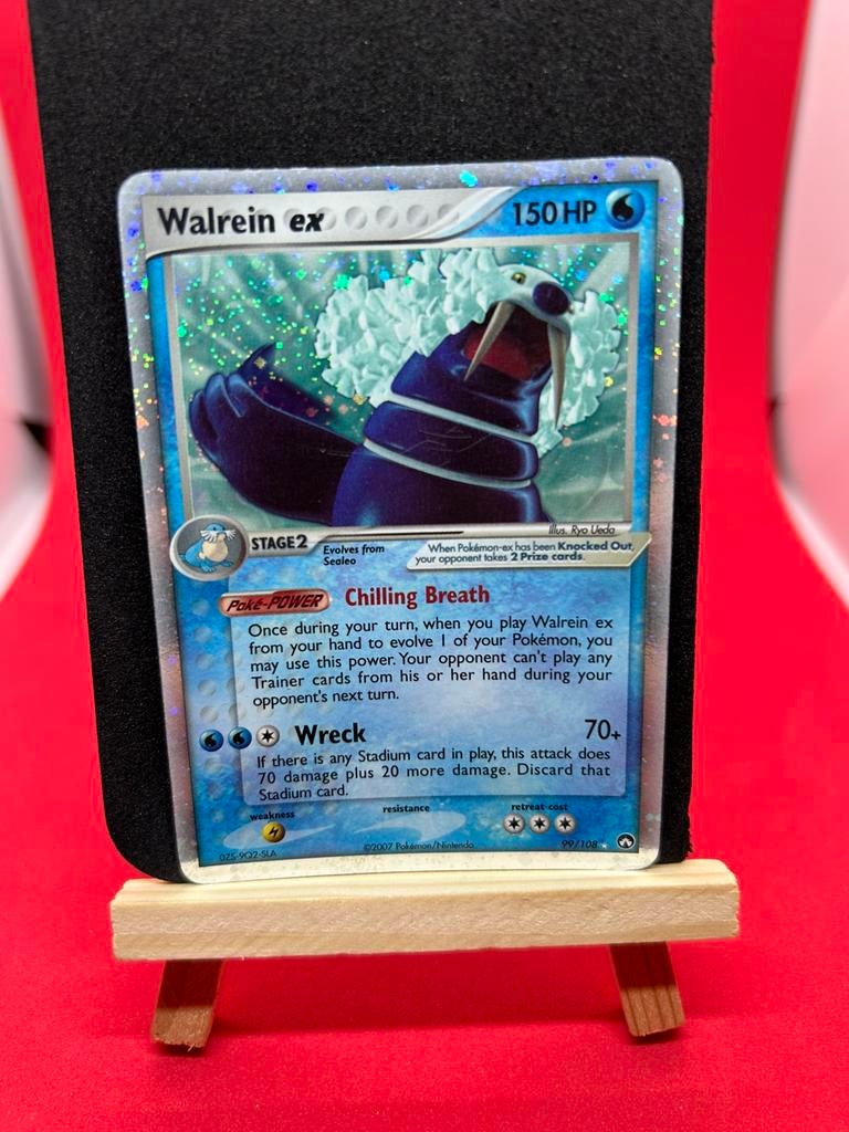 Pokémon Walrein ex 99/108 EX Power Keepers, Ophalen of Verzenden, Zo goed als nieuw