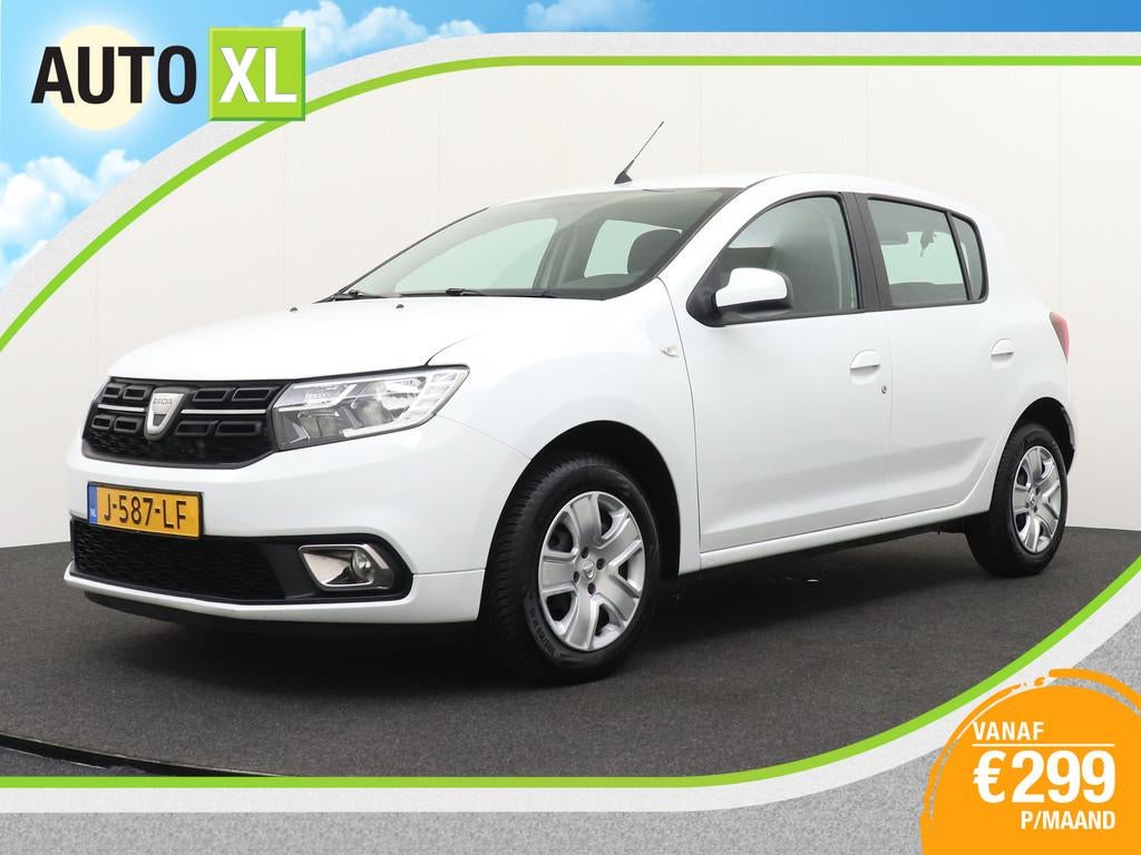 Dacia Sandero 0.9 90 PK TCe Easy-R Comfort Cruise Airco LED, Auto's, Dacia, Voorwielaandrijving, Stof, Wit, Origineel Nederlands