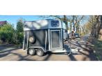 XX-Trail 1,5 paards met aluminium bodem, Dieren en Toebehoren, Gebruikt, Hout, 1½-paards trailer