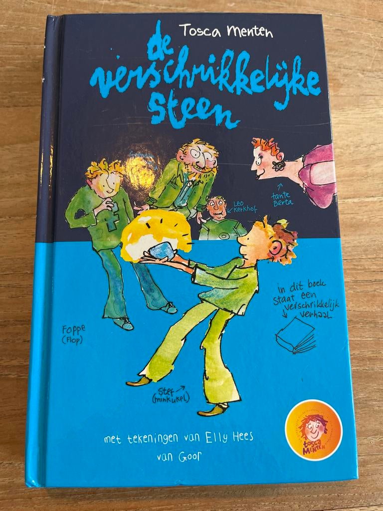 De Verschrikkelijke Steen - Tosca Menten, Ophalen of Verzenden, Zo goed als nieuw, Fictie algemeen