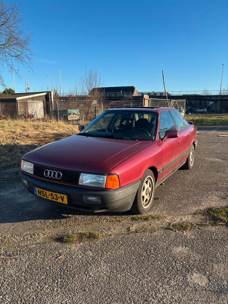 Audi 80 2.0E Sport Edition Kamei, Auto's, Audi, Particulier, Bluetooth, Centrale vergrendeling, Elektrische buitenspiegels, Lichtmetalen velgen
