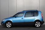 Skoda Roomster 1.6 | PANO | TREKHAAK | STOELVERWARMING, Auto's, Skoda, Gebruikt, Zwart, 4 cilinders, Blauw