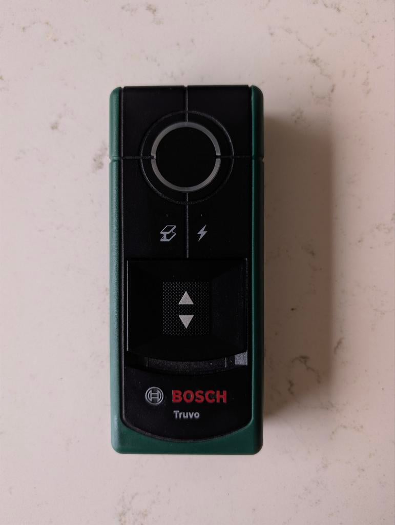 Bosch Truvo leidingzoeker en spanningzoeker, Doe-het-zelf en Verbouw, Meetapparatuur, Ophalen of Verzenden, Zo goed als nieuw
