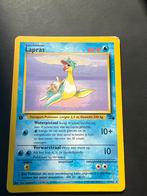 Lapras 25/62 first edition fossil, Hobby en Vrije tijd, Verzamelkaartspellen | Pokémon, Ophalen of Verzenden, Gebruikt, Losse kaart