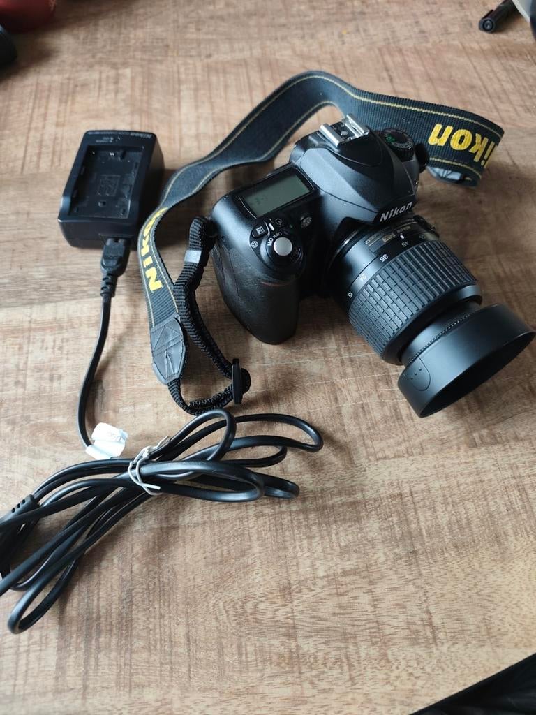 Nikon D50 Spiegelreflexcamera met lader, Ophalen of Verzenden, Gebruikt, Spiegelreflex, Nikon