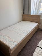 Beterbed Bossflex 600 lattenbodem handverstelbaar, Eenpersoons, Beige, Ophalen of Verzenden, 200 cm