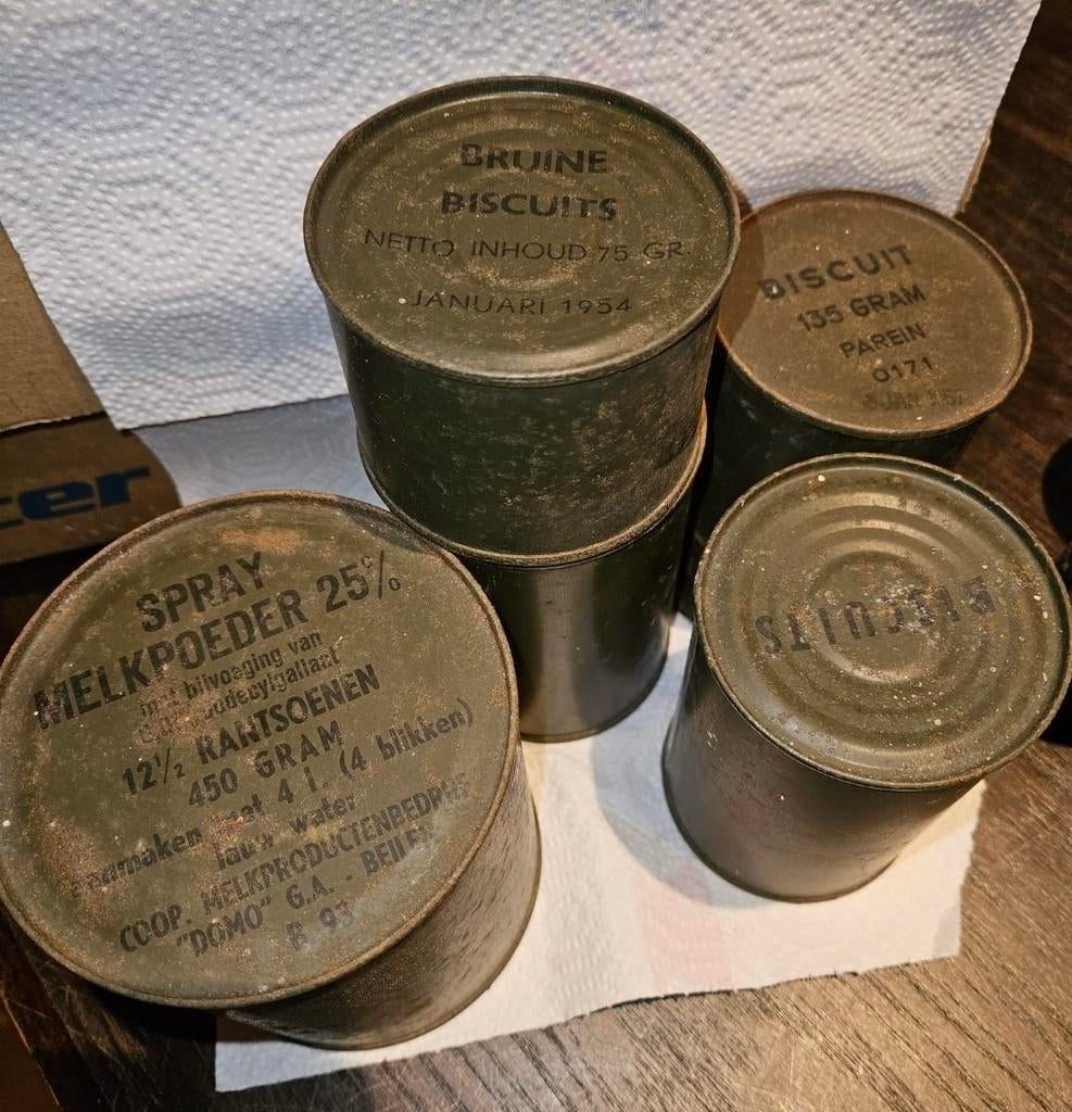 Tweede wereld oorlog, rantsoen blikken, Ophalen, Nederland